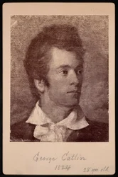 Autoportrait de George Catlin 1796-1872