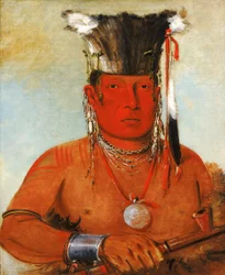 Sháw-da-mon-née, Le voilà, un brave, 1832