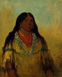 Tchow-ee-pút-o-kaw, une Femme, 1834