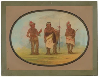 Trois Indiens de l
