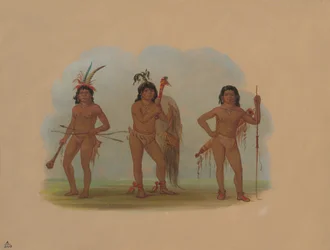 Trois Indiens Zurumati, 1854-1869