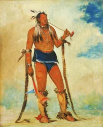 Wah-chee-háhs-ka, Homme qui met tout dehors