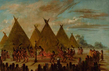 Danse de la guerre, Sioux
