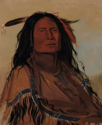 Wúk-mi-ser, Maïs, un guerrier Miniconjou, 1832