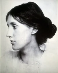 Portrait de Virginia Woolf (1882 - 1941). 1902
