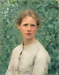 Tête de fille