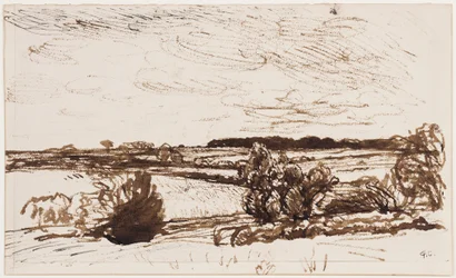 Paysage venteux