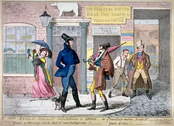 Salutations Anglo-Gallic à Londres, ou, la pratique rend parfait