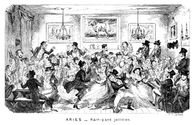 Béliers - Jollités rampantes, 19ème siècle