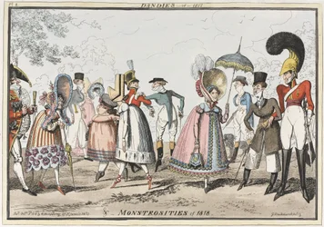 Dandies de 1817 et monstruosités de 1818, 1818