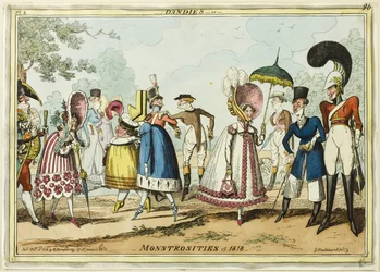 Dandies ou Monstruosités de 1818