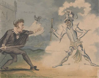 Hamlet et le fantôme