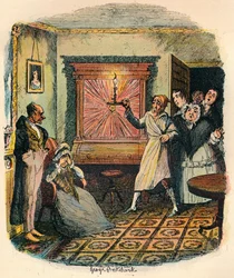Mme Tibbs et M. Evenson, vers 1900
