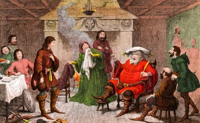 Scène de Henri IV écrit par Shakespeare