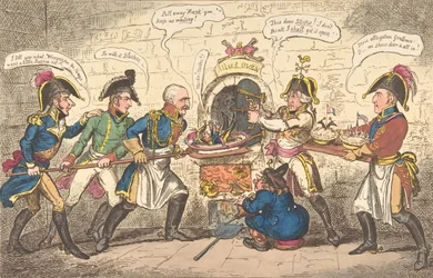 Les boulangers alliés ou le crapaud corse dans le trou, 1er avril 1814