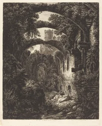 La grande salle du château de Conway
