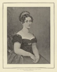 S.A.R. la Duchesse de Kent, mère de S.M. la Reine Victoria
