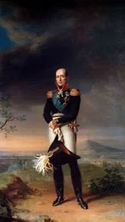 Portrait du maréchal de camp comte Mikhail Barklay-de-Tolli, 1829