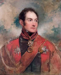 Portrait du lieutenant-général Sir Edward Barnes, soldat britannique