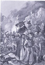 La destruction de Sidon par Esar Haddon
