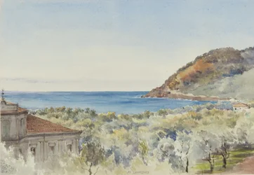 À San Remo regardant vers l