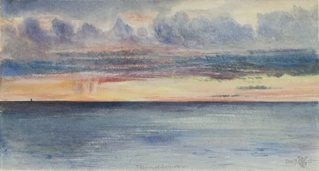 San Remo : lever du soleil, 7h30, 7 décembre 1877