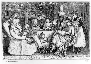La Chance Principale, illustration de Punch, 1878
