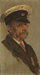 Portrait de T. S. Brooks, R.M.L.I., vers 1920