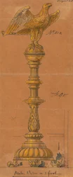 Dessins exécutés pour Jones et Willis, métalliers et fabricants de meubles d