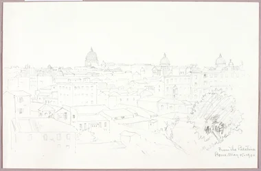 Depuis le Palatin, Rome