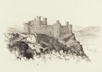 Château de Harlech, Pays de Galles