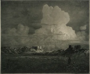 Soir dans le pays navajo
