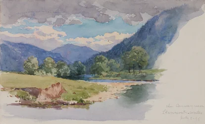 Le Conway, près de Llanrwst, Pays de Galles