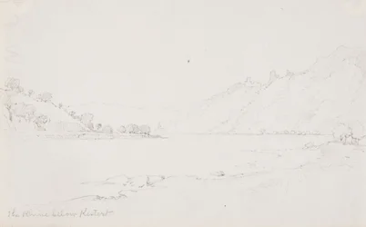 Le Rhin en aval de Kestert
