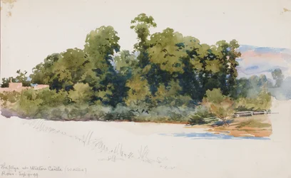 La Wye au château de Wilton (Pays de Galles)