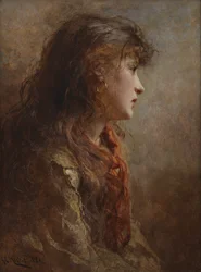 Une fille gitane, 1880