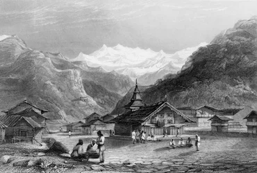 Kursalee, un village dans les montagnes de l