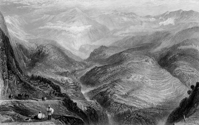 Vue près de Jubbera, 1838
