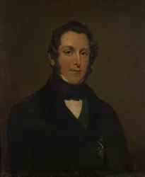 Portrait de James Andrew Broun Ramsay, 1er marquis de Dalhousie (1812-1860), vers 1833-60