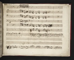 Partition musicale de 