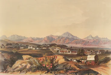 Somerset, englobant les fermes Hottentot Holland et le village de Somerset-West