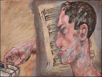 Autoportrait de George Gershwin, 1934