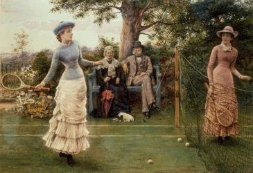 Partie de tennis (1882)