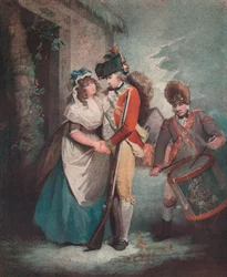 Le Départ du Soldat Logé, vers 1786-1813, 1909