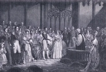 Mariage de la reine Victoria en 1840