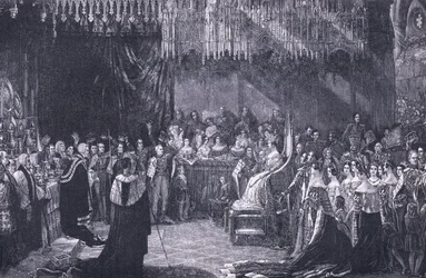Le couronnement de la reine Victoria, 1838 apr. J.-C.