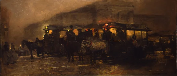 Soirée à la place
