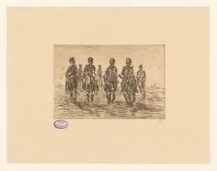 Hussards au galop
