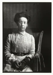 Portrait de Margaretha Breitner, sœur du photographe
