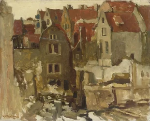 La démolition du Grand Bazar de la Bourse sur le Nieuwendijk, Amsterdam